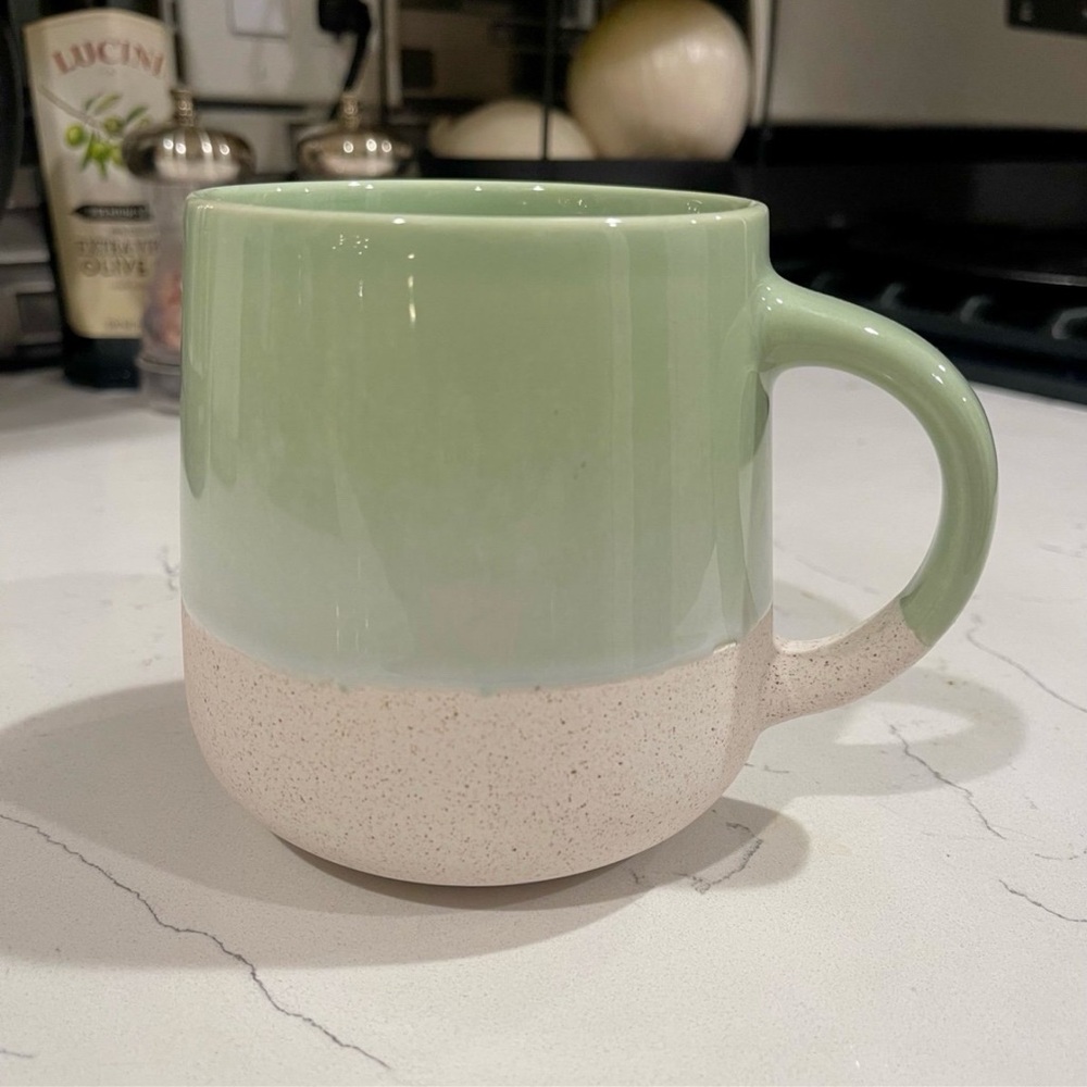 Green Coffee/Tea Mug ceramic Starbucks Anthropologie Target